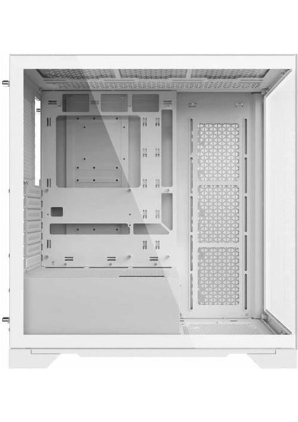 Invader x Invaderxmtwof-Whcww Gamıng Mıd-Tower Pc Kasası Beyaz