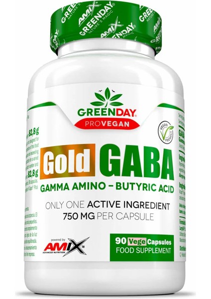 Provegan Gold Gaba / 750 Mg 90 Caps