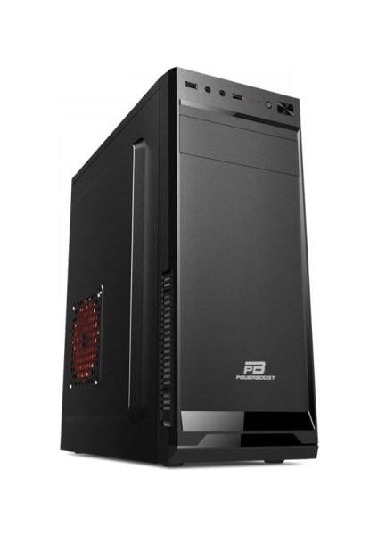 VK-A002S 250W Atx Shiny Piano Siyah Kasa