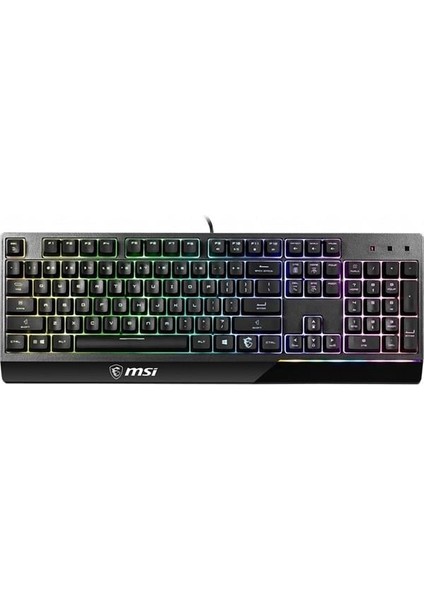 Msı Gg Vigor GK30 Tr USB Q Trk Rgb Mekanik Hisli Siyah Gaming Klavye