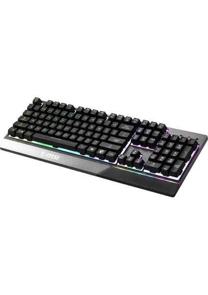 Msı Gg Vigor GK30 Tr USB Q Trk Rgb Mekanik Hisli Siyah Gaming Klavye