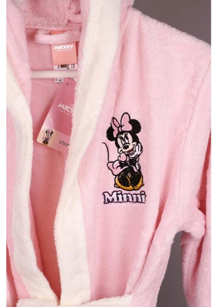 Dsny Minnie Happy Çocuk Bornoz Nakışlı 5 - 6 Yaş Pembe fiyatları