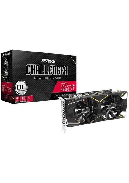 RX5600XT 6gb Xt Challenger D 6g Oc Gddr6 192BIT HDMI Dp Pcıe 16X V4.0