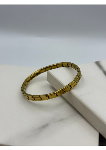 Çok Ince Italyan Charm Bileklik Çelik 4mm