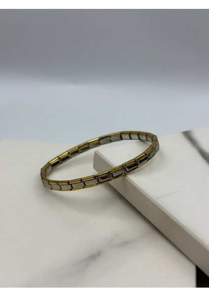 Çok Ince Italyan Charm Bileklik Çelik 4mm