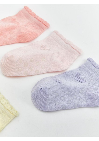 Lcw Baby Desenli Kız Bebek Patik Çorap 5'li fiyatları
