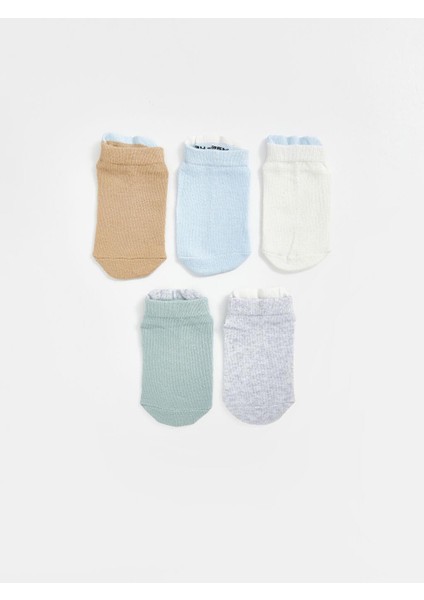 Lcw Baby Basic Erkek Bebek Patik Çorap 5'li