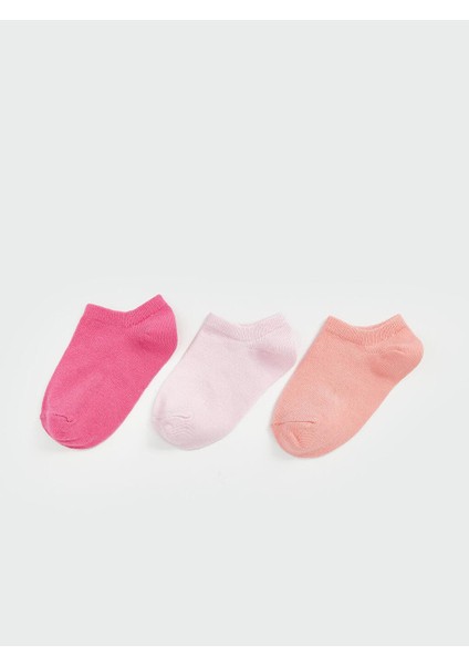 Lcw Eco Basic Kız Bebek Patik Çorap 3'lü