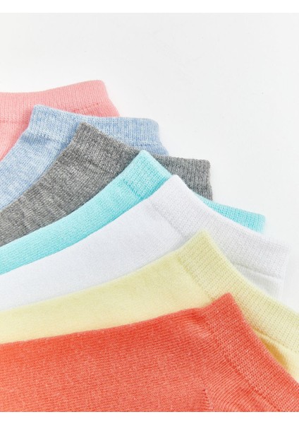Lcw Kids Basic Kız Çocuk Patik Çorap 7'li