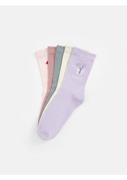 Dream Çiçekli Kadın Soket Çorap 5'li Paket fiyatları