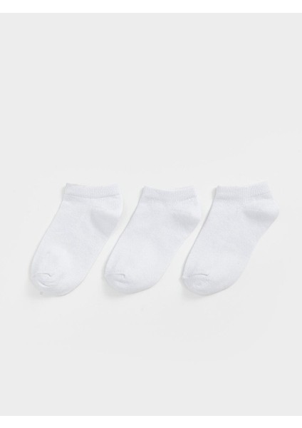 Lcw Eco Basic Kız Çocuk Patik Çorap 3'lü