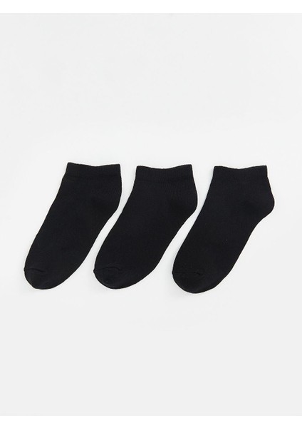 Lcw Eco Basic Kız Çocuk Patik Çorap 3'lü
