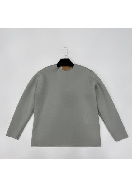 Erkek Lazer Kesim Içi Şardonlu Hafif Kalın Oversize Bol Kesim Sweatshirt fırsatları