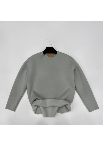 Erkek Lazer Kesim Içi Şardonlu Hafif Kalın Oversize Bol Kesim Sweatshirt indirimleri