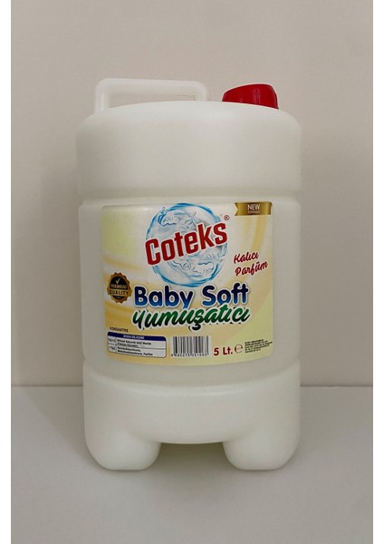 Baby Soft Çamaşır Yumuşatıcı Kalıcı Kokulu Her Dokunuşta Yumuşacık Ferahlık 5 Lt