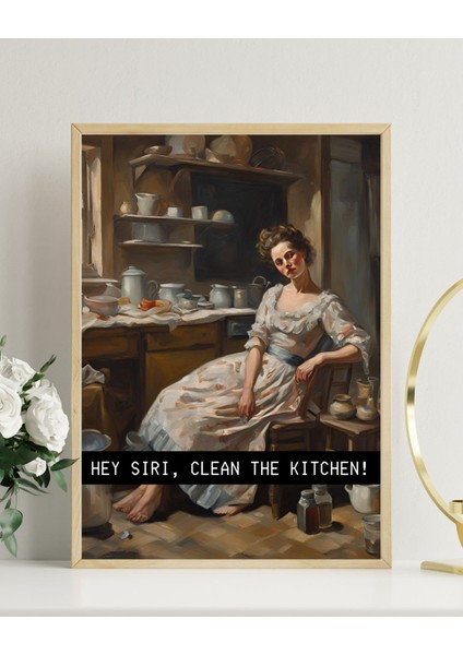 Mutfak Dekorasyonu Çerçeveli Poster - Modern, Şık ve Pinterest Ilhamlı Dekoratif Tablo Tasarımları