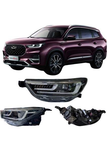 Chery Far Tiggo 8 Pro 2022-2024 Sol (Yüksek Paket/orjinal)
