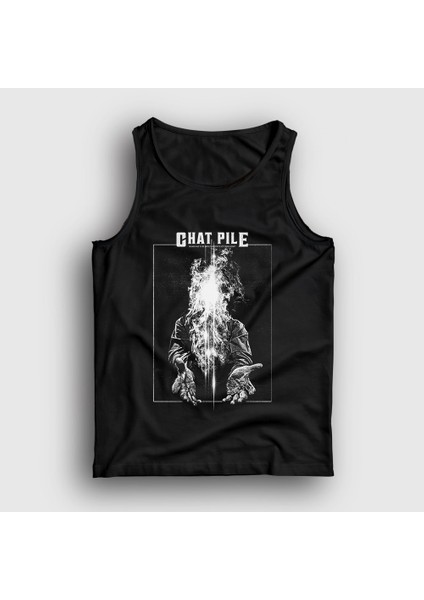 Unisex Siyah Chat Pile Rock Band Atlet