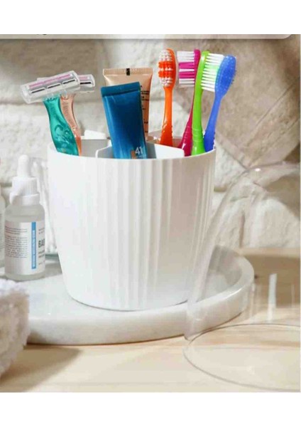 Fanus Kapaklı 7 Bölmeli Makyaj ve Takı Aksesuar Organizeri Düzenleyici fiyatları