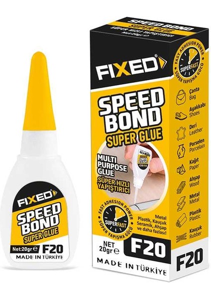 Süper Hızlı Yapıstırıcı 20GR