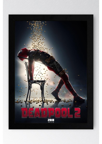 Deadpool Çerçeveli Tablo - Marvel Film Poster Tablo