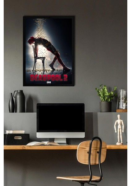 Deadpool Çerçeveli Tablo - Marvel Film Poster Tablo fiyatları