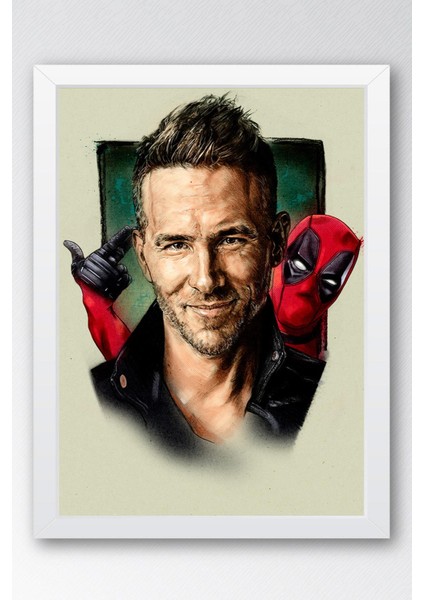 Deadpool Çerçeveli Tablo - Marvel Film Poster Tablo