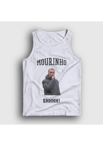 Unisex Beyaz Shhhh Jose Mourinho Atlet
