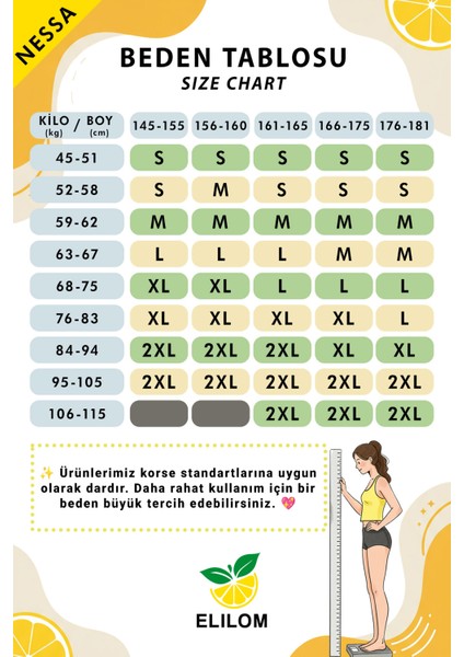 Toparlayıcı Pedli Büstiyer Korse - Destekli, Vücut Şekillendirici (Nessa) fırsatları