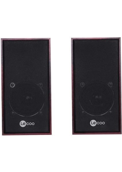 Lenovo Lecoo DS105 1+1 Siyah 5W Rms Hoparlör Ahşap