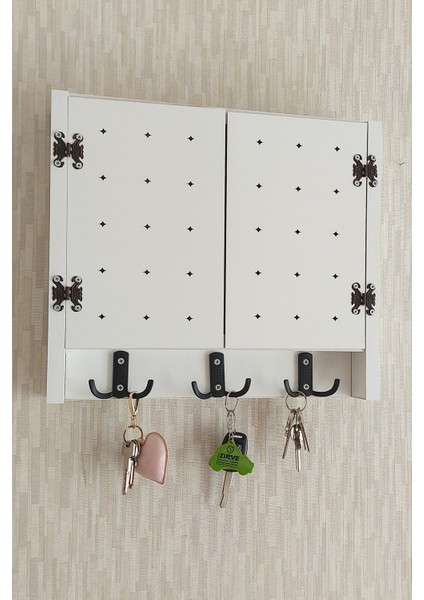 35 x 40 cm Yıldız Desenli Beyaz Geniş Dekoratif Sigorta Saklama Kutusu! Elektrik Pano Düzenleyici! indirimleri