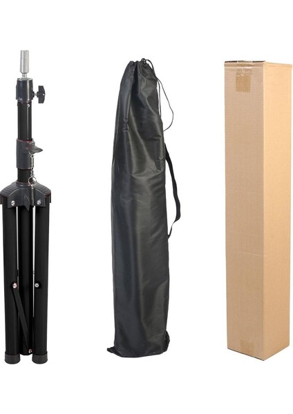 Kuaför Eğitim Mankeni Için Metal Tripod - Siyah + Taşıma Çantası indirimleri