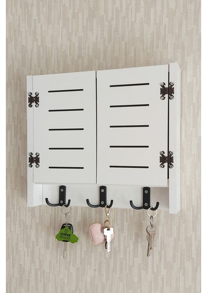 35 x 40 cm Izgara Desenli Beyaz Geniş Dekoratif Sigorta Saklama Kutusu! Elektrik Pano Düzenleyici! modelleri