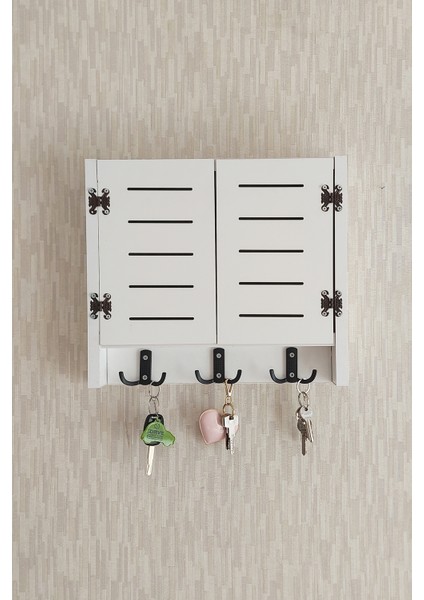 35 x 40 cm Izgara Desenli Beyaz Geniş Dekoratif Sigorta Saklama Kutusu! Elektrik Pano Düzenleyici! indirimleri