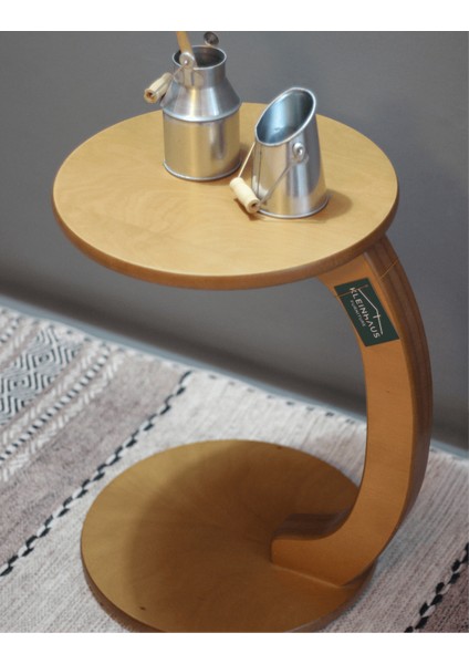 Ahşap Zigon Sehpa / Yan Sehpa / C Sehpa fiyatları