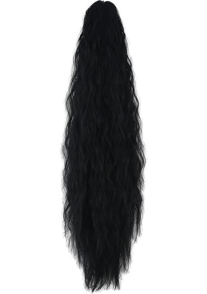 Tokalı Kabarık Dalgalı At Kuyruğu - Siyah fiyatları