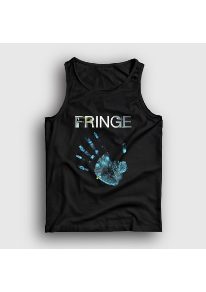 Unisex Siyah Hand Fringe Dizi Atlet