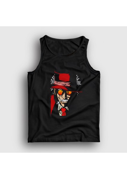 Unisex Siyah Alucard Anime Hellsing Atlet