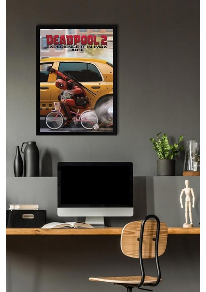 Deadpool Çerçeveli Tablo - Marvel Film Poster Tablo fiyatları