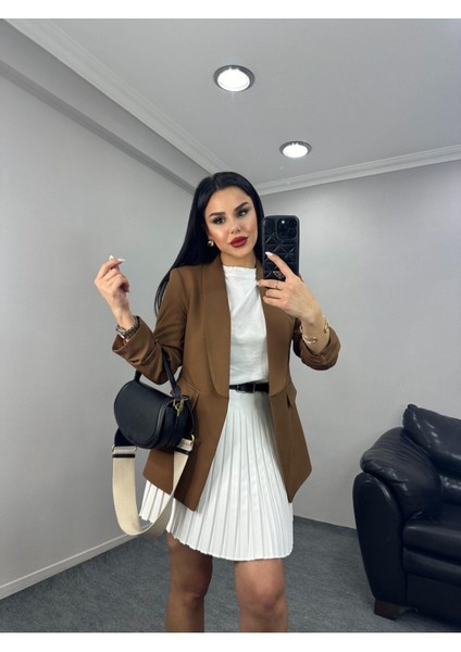 Kadın Kolu Büzgülü Blazer Ceket fiyatları
