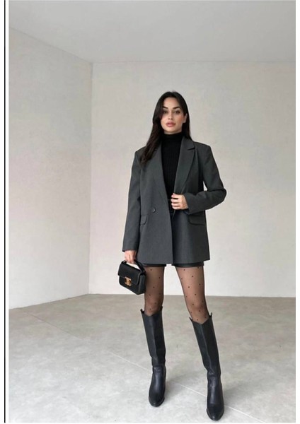 Kadın Tek Düğmeli Blazer Ceket fiyatları