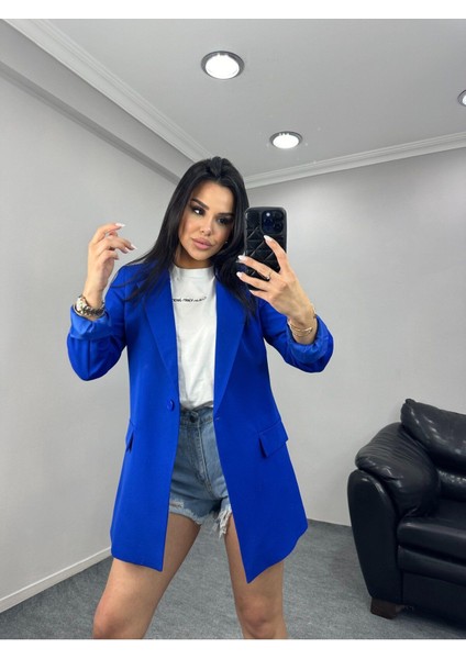 Kadın Tek Düğmeli Blazer Ceket fiyatları