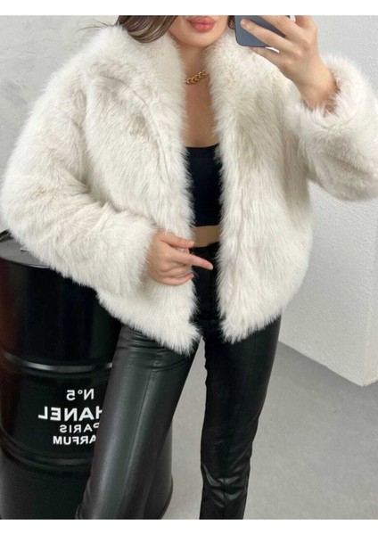 Premium Kadın Yakalı Ithal Suni Kısa Kürk modelleri