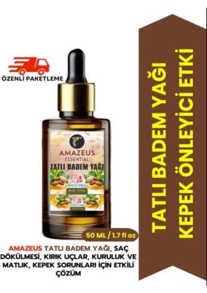 Hint 50 Ml, Tatlı Badem 50 Ml, Biberiye 20 ml Bitkisel Yağ Seti %100 Saf (Hediyeli Ürün)