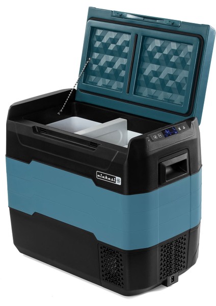 Karavan Tekne Oto Buzdolabı Çift Bölmeli Dijital Göstergeli 12/24 Volt 50 Litre NF3654 fiyatları
