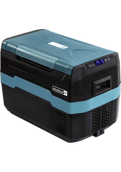 Karavan Tekne Oto Buzdolabı Çift Bölmeli Dijital Göstergeli 12/24 Volt 30 Litre NF3642