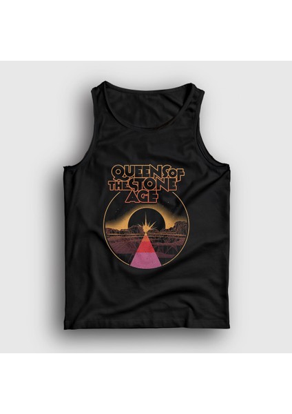 Unisex Siyah Warp Planet Queens Of The Stone Age Atlet