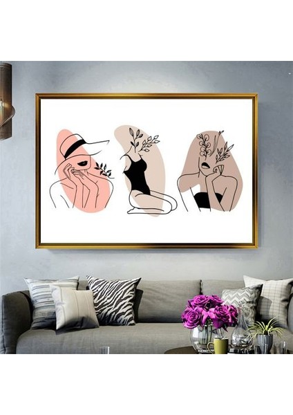 Altın Çerçeveli Tablo VS255