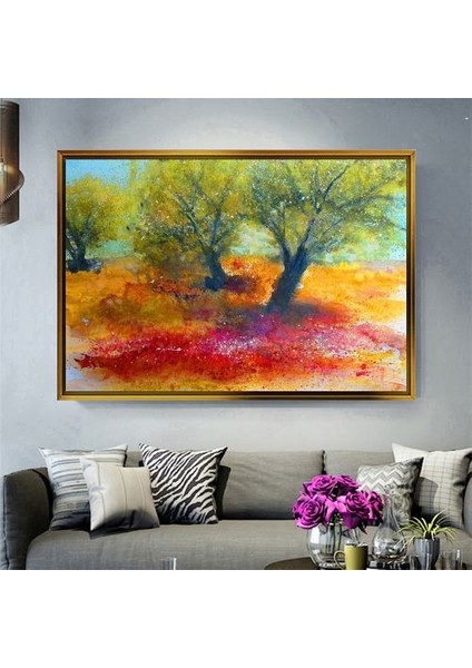 Altın Çerçeveli Tablo VS333