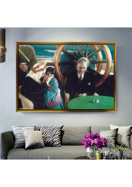 Altın Çerçeveli Tablo VS1685